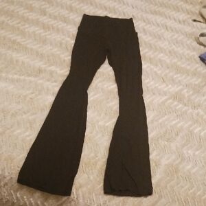 Aeropostale Black Flared Leggings